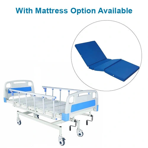 Hospital Bed Full Fowler ABS Panel and Collapsible Railing