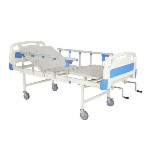 hospital bed with mattress