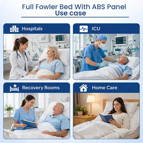hospital fowler bed 