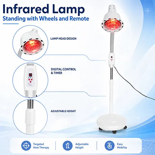 infrared lamp standing
