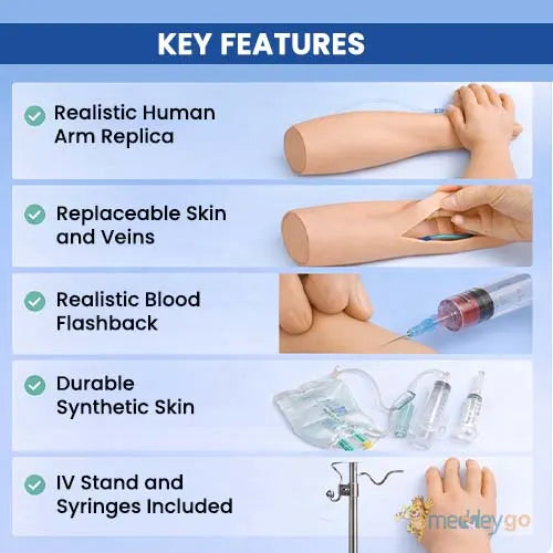injectable training arm model