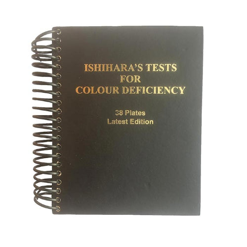 Ishiharas Test Book For Colour Deficiency, 38 Plates Deluxe Quality