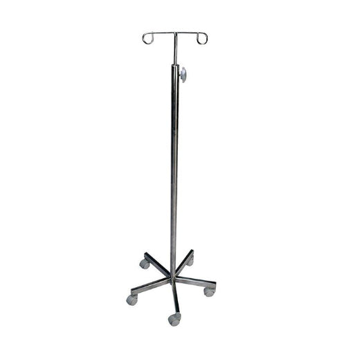 IV Stand All Stainless Steel Incl Base