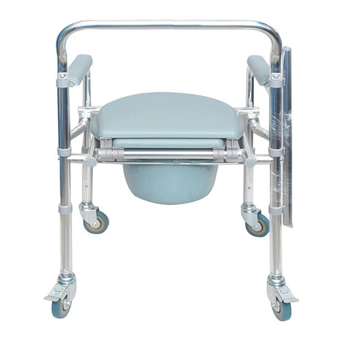 Karma Rainbow 11 Foldable Aluminum Commode Chair
