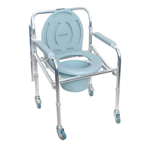 Karma Rainbow 11 Foldable Aluminum Commode Chair