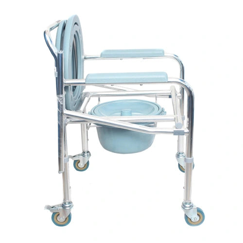 Karma Rainbow 11 Foldable Aluminum Commode Chair