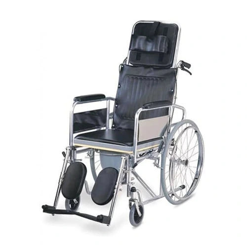 Karma Rainbow 8 Reclining Wheelchair with Commode
