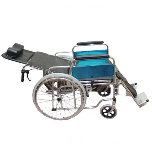 Karma Rainbow 8 Reclining Wheelchair with Commode