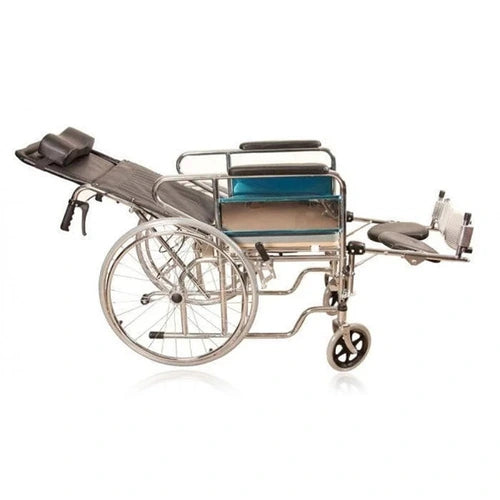 Karma Rainbow 8 Reclining Wheelchair with Commode