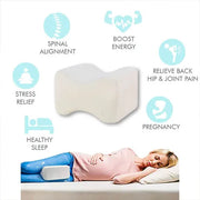 Knee Support Memory Foam Leg Rest Pillow - Sciatica Knee Leg Pain