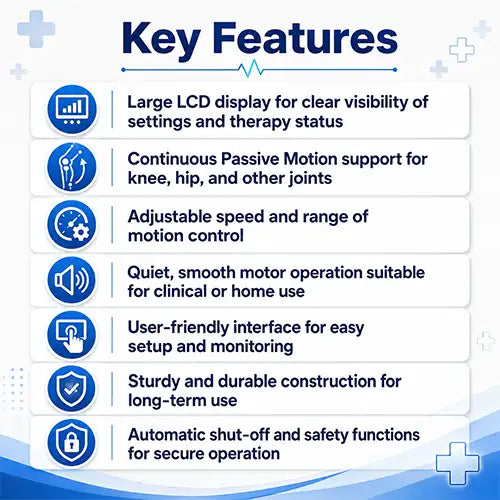lcd cpm machine for knee pain  