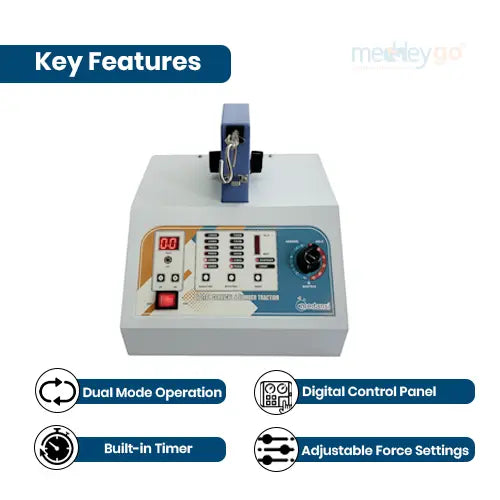 medansh digital cervical and lumbar traction key features