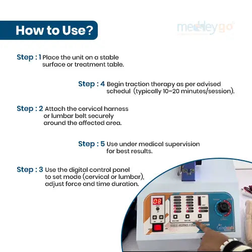 medansh digital cervical and lumbar traction  meddeygo