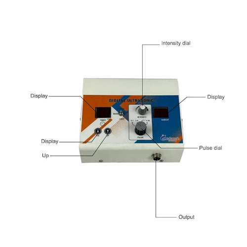 medansh delux digital ultrasonic machine with 1 year warranty