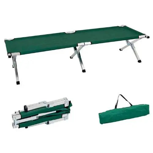 aluminium emergency folding bed