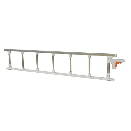 collapsible bed railing system
