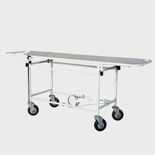 stretcher trolley with oxygen cylinder frame and stand