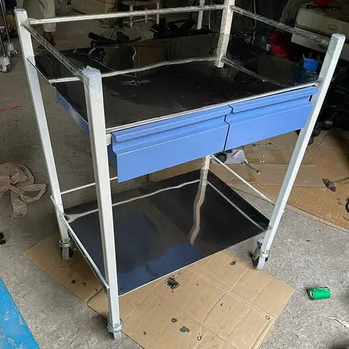 Medicine Trolley with Four Drawers