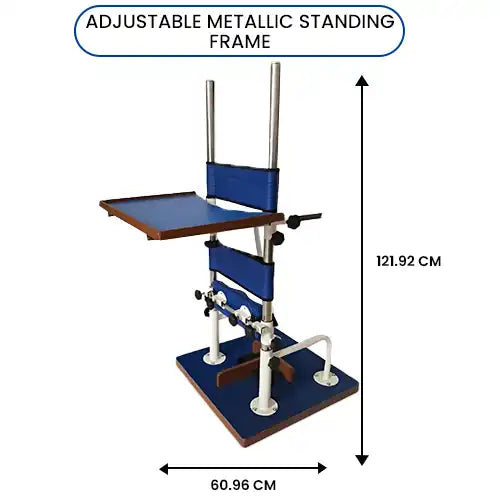 metalic standing frame child