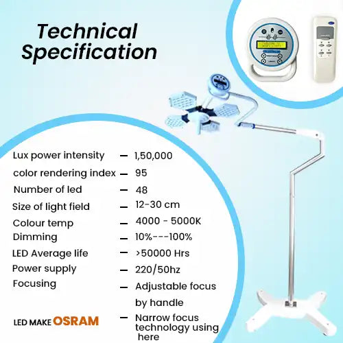 mobile ot surgical light