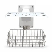 monitor stand with basket