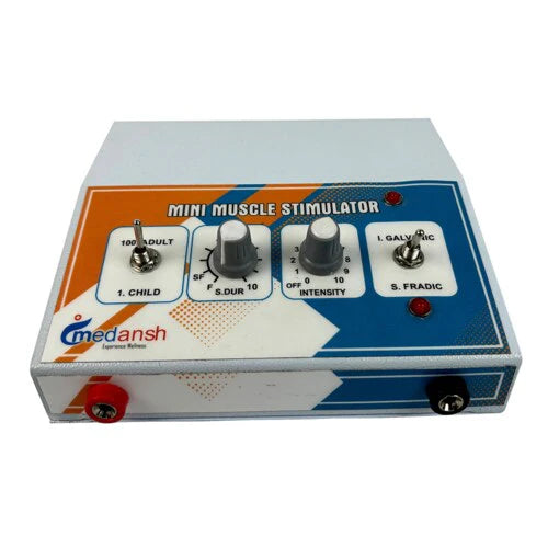 Medansh Portable Muscle Stimulator Electrotherapy device for muscle strengthening with 1 year warranty
