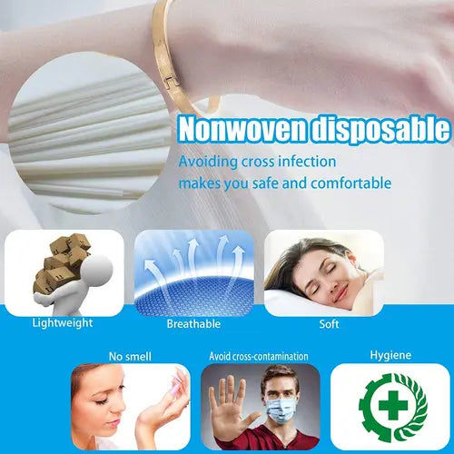 Disposable SPA Bed Sheet Premium ( Size 31x72 inch 20,GSM)