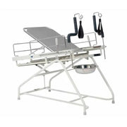 Obstetric Labour Table Telescopic Ms Frame SS Top with Mattress