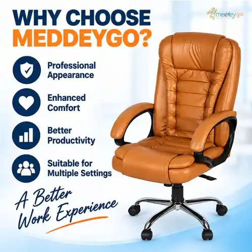 octavia series comfortable leather chair