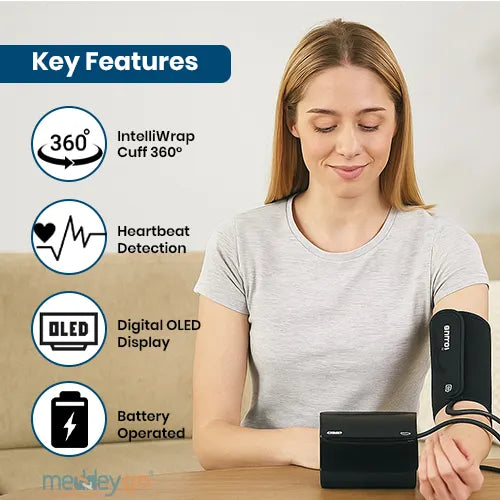omron blood pressure monitor key features