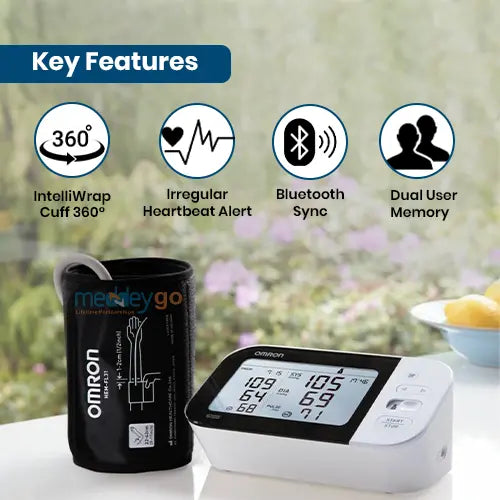 omron hem-736it bluetooth key features