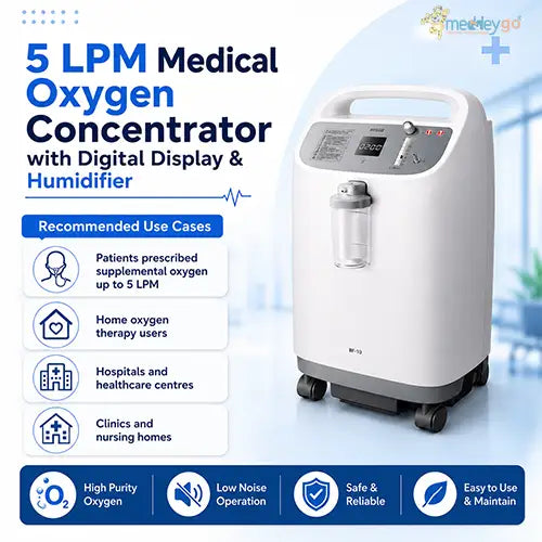 oxygen concentrator with digital