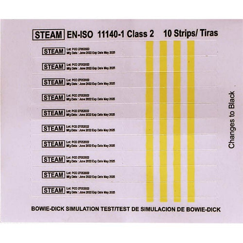 PCD Indicator BMS Hilex Strip for STEAM (Pack of 100)