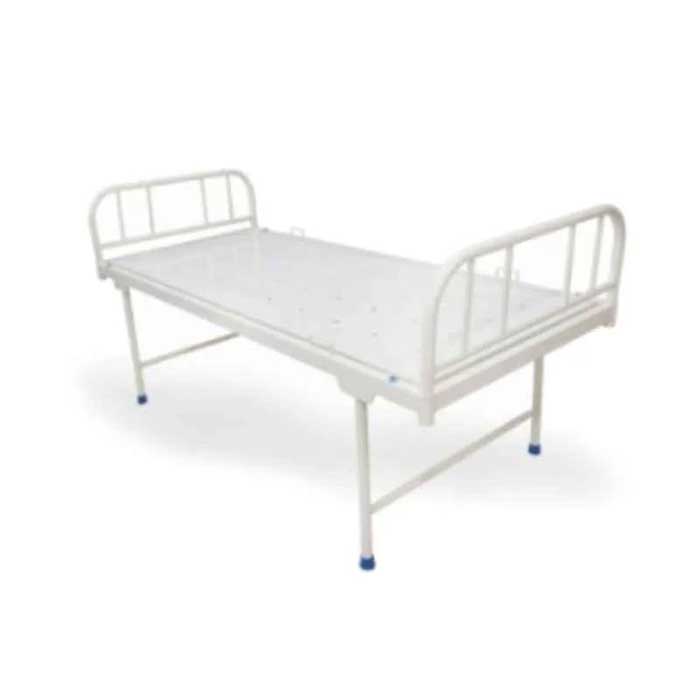 Plain Patient Hospital Bed MS Pipe Frame