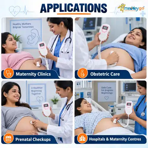 pocket digital fetal doppler monitor