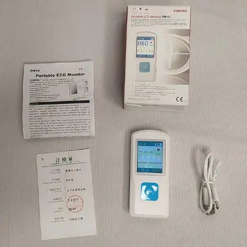 Portable Finger Touch ECG Monitor