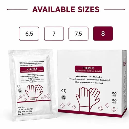 powder free surgical gloves