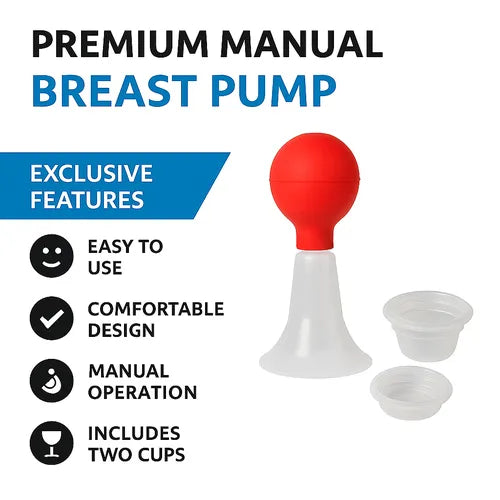 premium manual breast pump