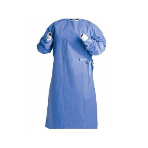 Medansh Disposable Surgical Gown Delux Sterile with Indicator (Pack of 5)
