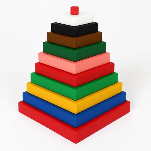 pyramid square multi color