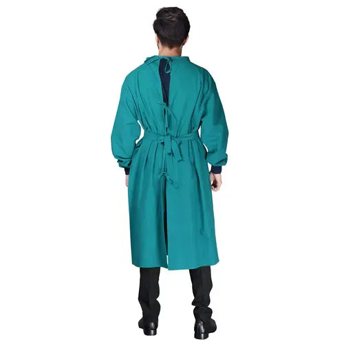 Surgical Gown Green with Front Reinforced
