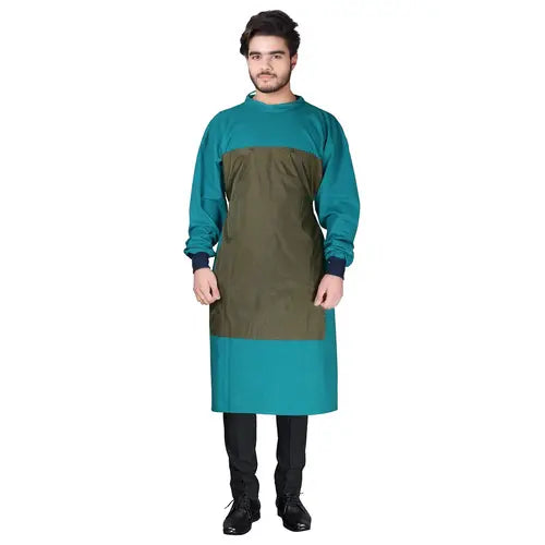 Surgical Gown Green with Front Reinforced