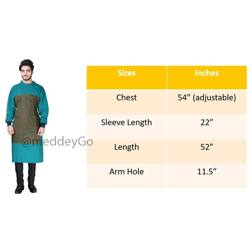 Reinforced Surgical Gown Blue