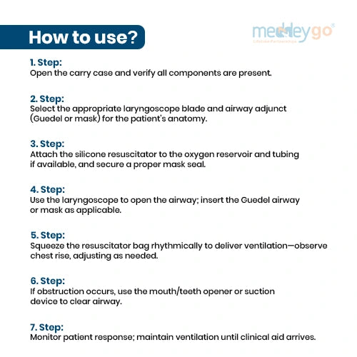 resuscitation kit adult benefits