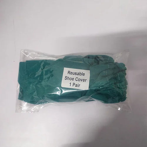 Reusable Shoe Cover Green (Pack of 20)