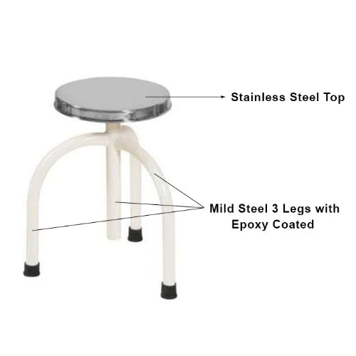 revolving patient stool