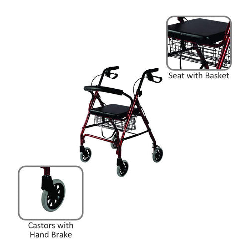 Premium Rollator Walker