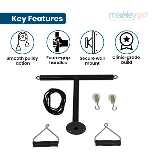 shoulder t pulley for frozen shoulder exercises 