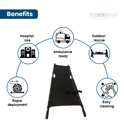 single fold emergency stretcher benefits