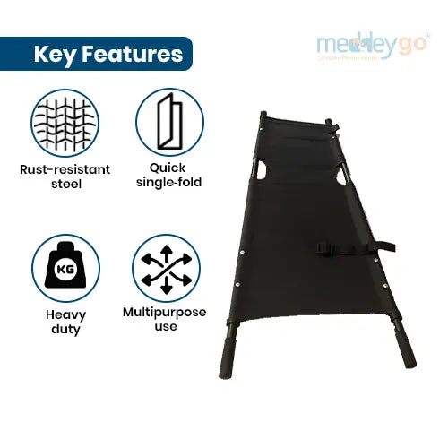 single fold emergency stretcher 